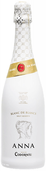 Anna de Codorniu Blanc de Blanc Brut Reserva Cava DO Codorniu, 0.75 л в Перми