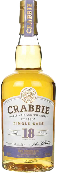 Crabbie's Single Malt Scotch Whisky 18 y.o., 0.7 л в Перми